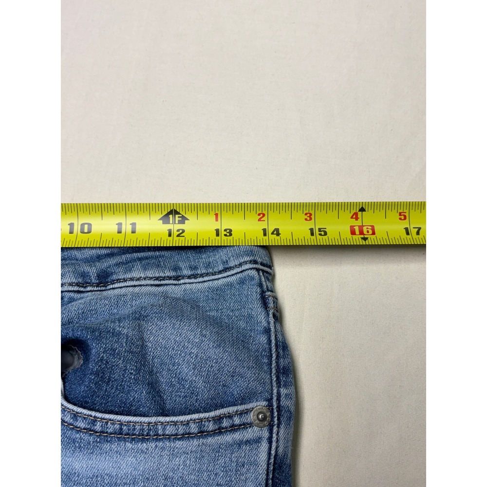 Levis Premium 725 High Rise Bootcut Jeans Blue Denim 27x32 18759-0116 - Picture 13 of 16